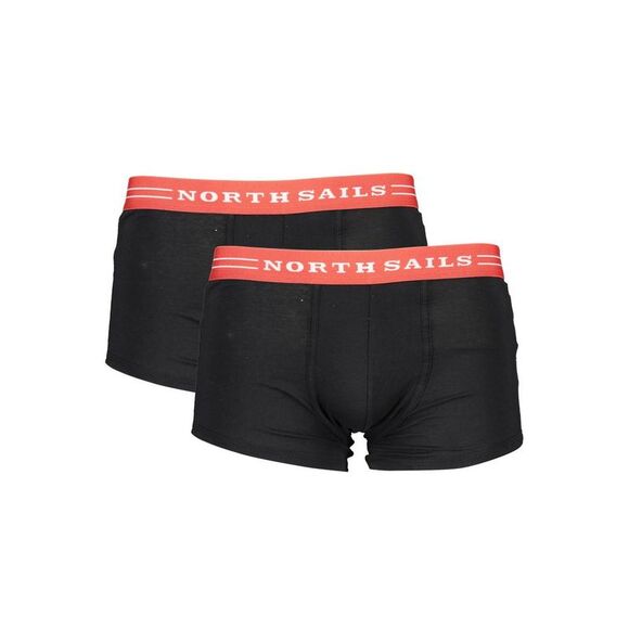 North Sails Boxer Briefs 2Pack Black Men Black Underwear